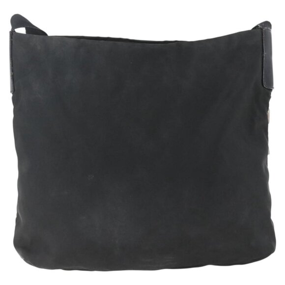 Authentic PRADA Shoulder Bag Nylon Black Silver - Picture 10 of 16